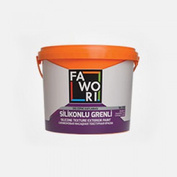 Fawori Silikonlu Grenli Dış Cephe Kaplaması 25kg