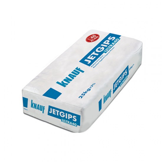 Knauf Jetgips Ultra 40® Makine Sıva Alçısı 25kg